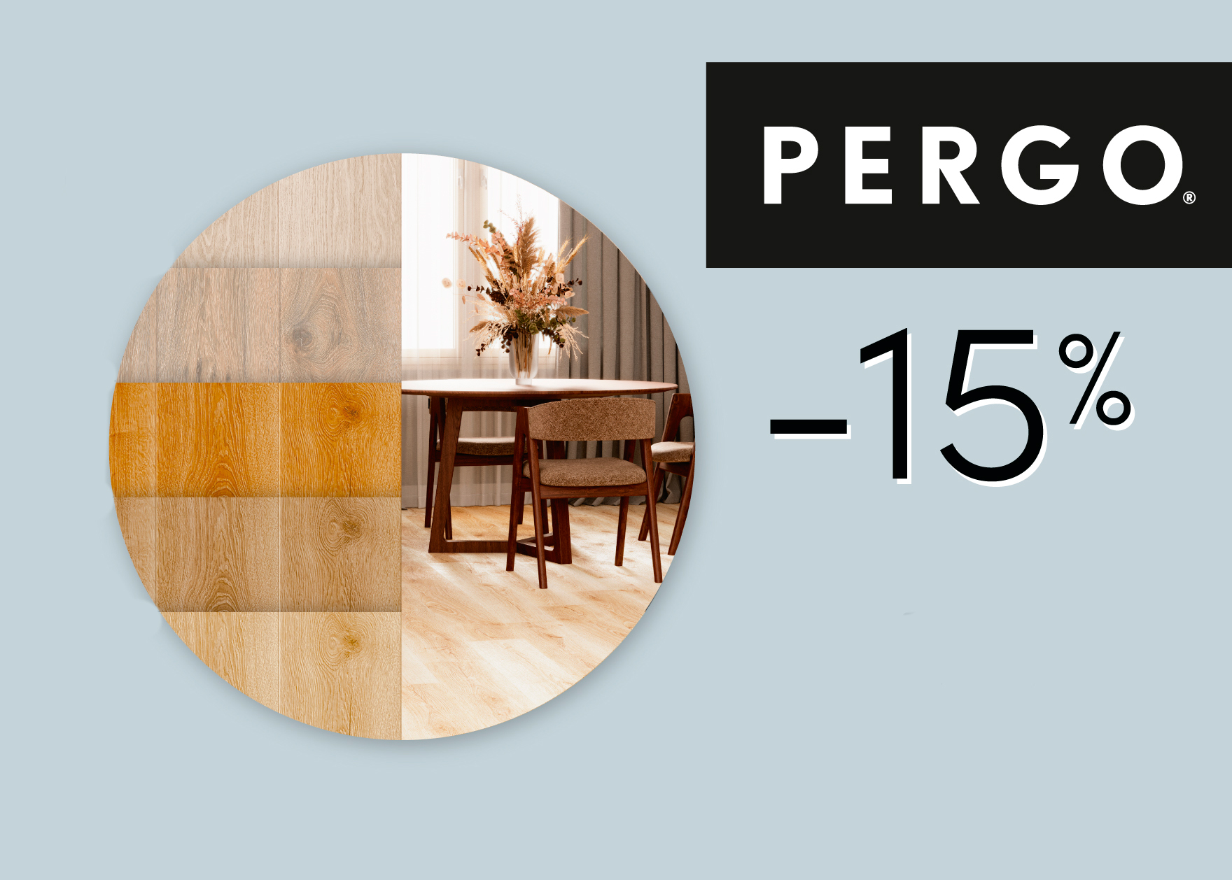 Новинки PERGO со скидкой 15%
