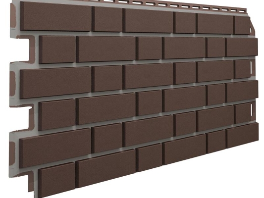 ТН ОПТИМА Фасадная панель, Клинкер (темно-коричневый)