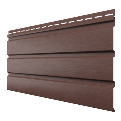 Софит, без перфорации ТН ОПТИМА каштан (коричневый) 3м х 302мм