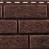 сайдинг fineber brickhouse кирпич коричневый 