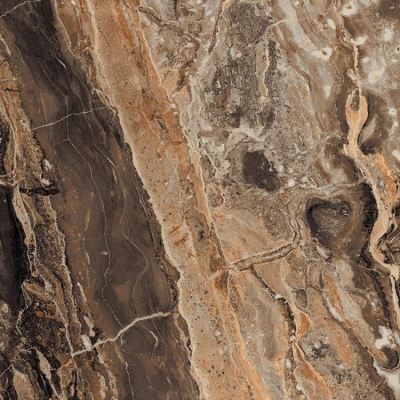 Керамогранит PRIMAVERA Richter brown High glossy GR104 60х60 см