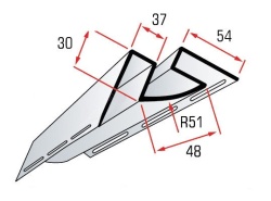 внутренний угол для блокхауса альта-профиль карелия каштан к-13                                                                 