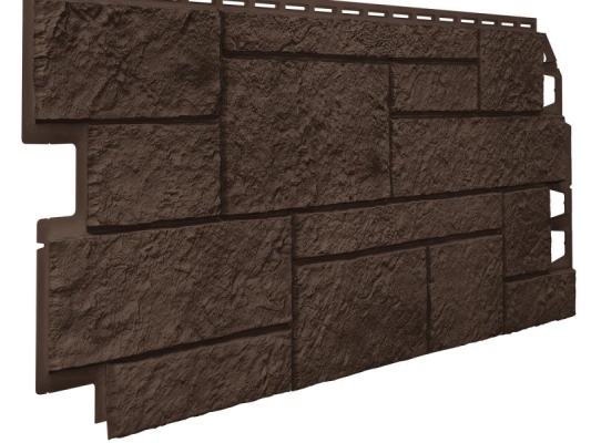 ТН ОПТИМА Фасадная панель, Песчаник (темно-коричневый)