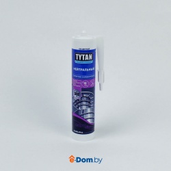 tytan euro-line герметик силиконовый нейтральный бесцветный 59636                                                               