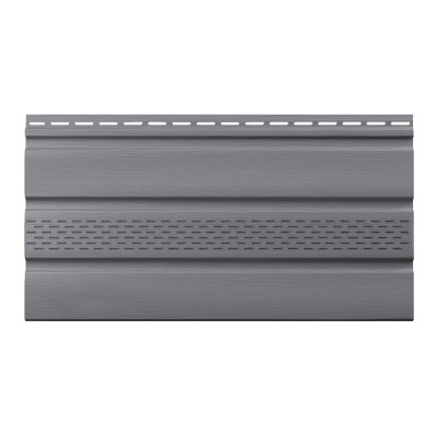 софит, частично перфорированный тн оптима графит 3м х 302мм