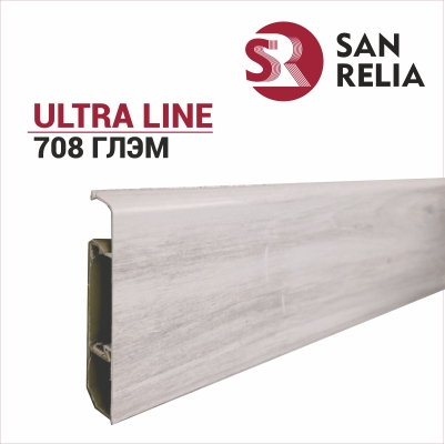 708 Заглушка ULTRA LINE Глэм скин (уп.2шт)				