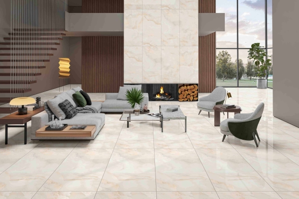 керамогранит ennface onix cream glossy 60х120 см