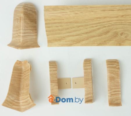 плинтус напольный 560 дуб классический