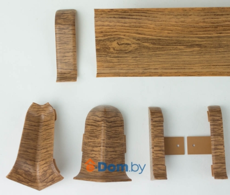 плинтус напольный 558 дуб мокка