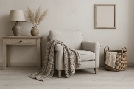 плинтус напольный крашенный пвх ultra line 704 кантри серый 2,2 м