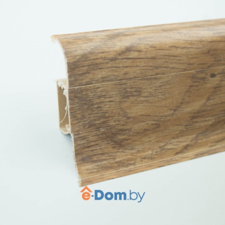 плинтус с кабель-каналом rico leo № 162 дуб больцано