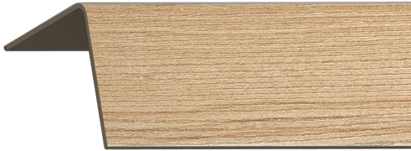 угол пвх с тиснением №180 дуб античный 20мм