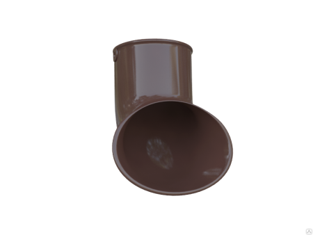 слив трубы наконечник трубы нижний коричневый элит