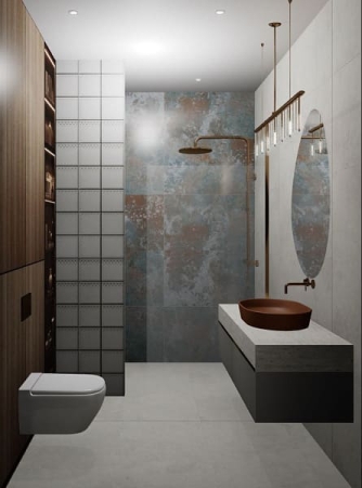 керамогранит ennface oxido chromium metallic 60х120 см