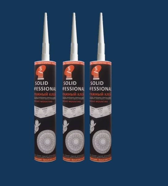 клей-шпатлевка монтажный "solid professional" 310мл (солид)