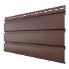 Софит, без перфорации ТН ОПТИМА каштан (коричневый) 3м х 302мм