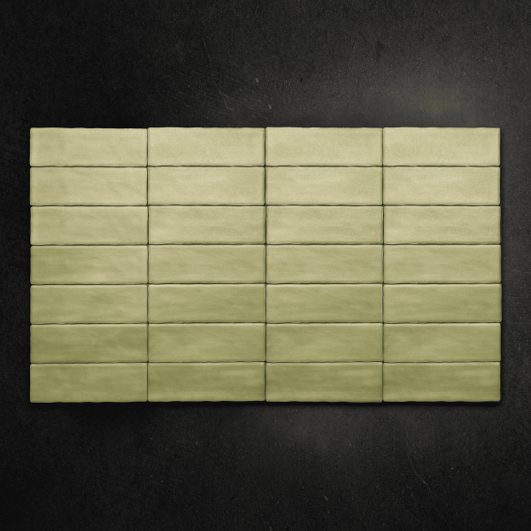 керамогранит ennface camelot olive matt 7,5х22,5 см