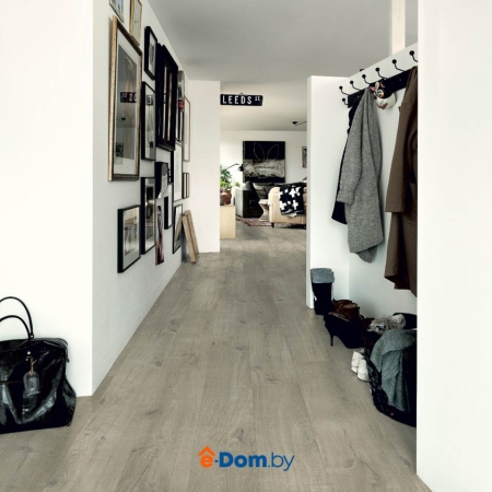 виниловый пол pergo optimum glue vinyl modern plank v3231 дуб морской серый 40107