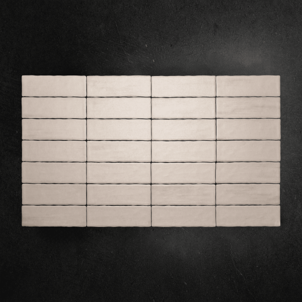 керамогранит ennface camelot white matt 7,5х22,5 см