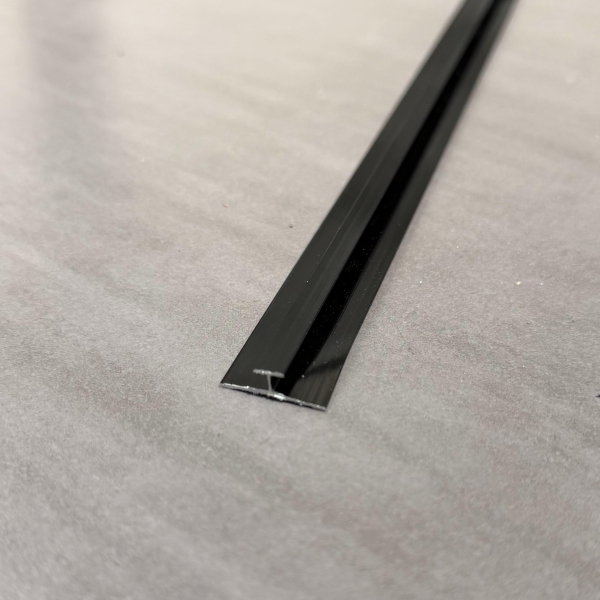 профиль угол соединительный черный алюминий