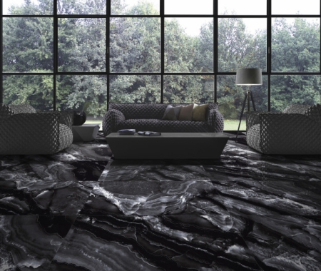 керамогранит primavera black modulo high glossy gr210 120х60 см