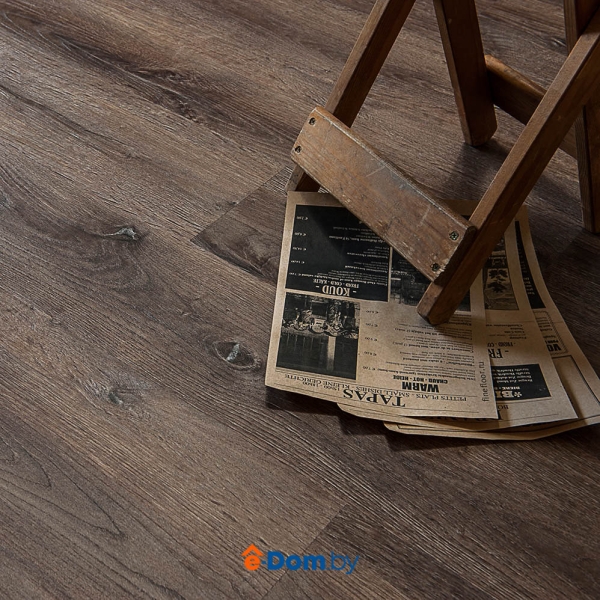 кварцвиниловый пол ecorich  клеевой nox 2060 дуб кроули