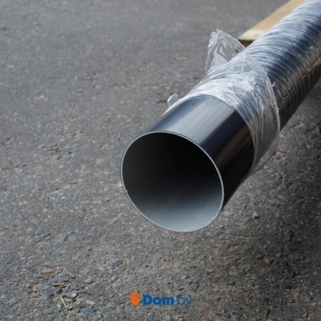 труба водосточная графит 4м элит