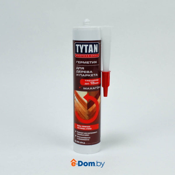 tytan professional герметик акриловый махагон 17171