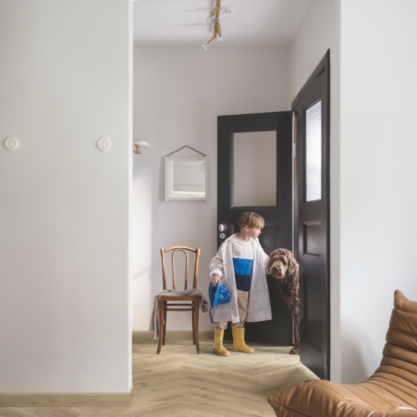 виниловый пол pergo vorma pad pro вековой дуб бежевый елочка 40286