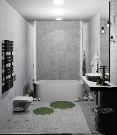 керамогранит ennface porto grey matt 60х120 см