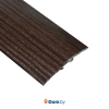 Пороги алюмин. В2Л  1,8/П10  орех темный