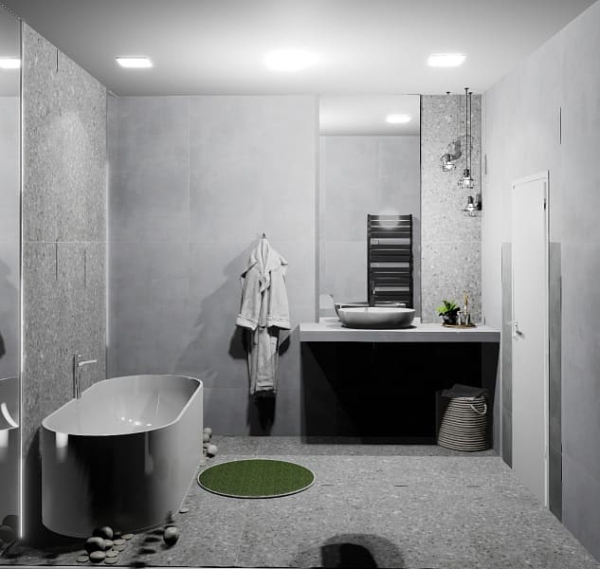 керамогранит ennface porto grey matt 60х120 см