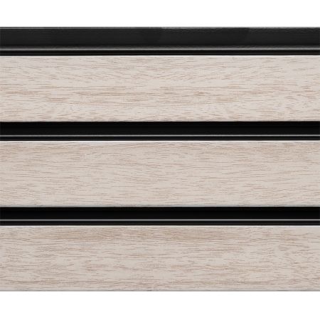 панель 3d rail grace ясень серый