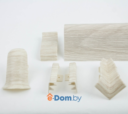 плинтус напольный rico leo № 108 липа амурская