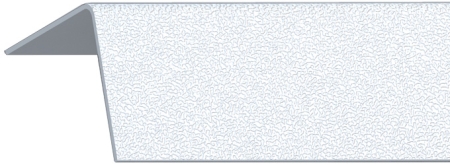 угол пвх с тиснением №110 белый 20мм