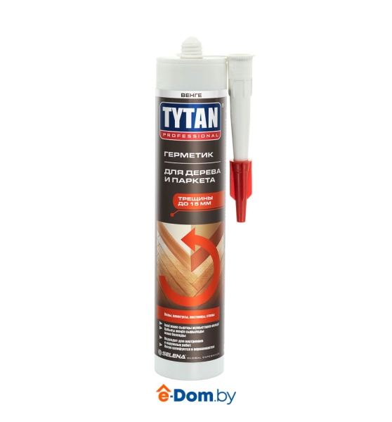 tytan professional герметик акриловый венге 17256