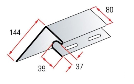 околооконная планка для блокхауса альта-профиль бежевая т-17