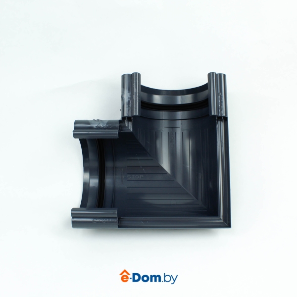 угол желоба 90° графит элит