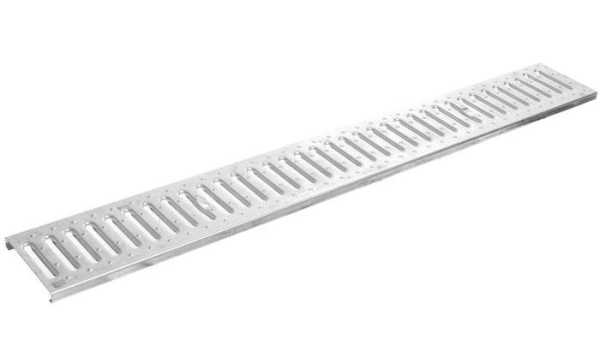 решетка канала стальная 0,13м