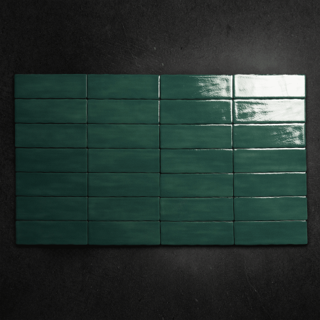 керамогранит ennface camelot fern glossy 7,5х22,5 см