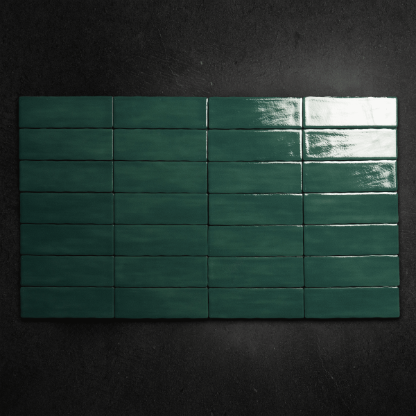 керамогранит ennface camelot fern glossy 7,5х22,5 см