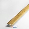 пороги алюмин. т20 т-обр. 2,7/082  дуб светлый