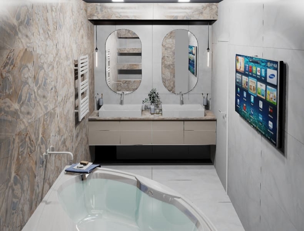 керамогранит ennface breccia oceanic glossy 60х120 см