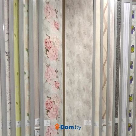 панель пвх декоруст стандарт new пионовая нежность фон-651/1 2.5 м