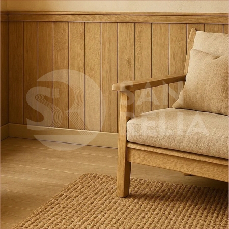 плинтус напольный крашенный пвх ultra line 709 кантри беж 2,2 м