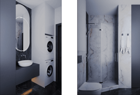 керамогранит ennface lilac grey matt 60х120 см