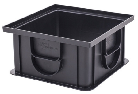 надстройка для дождеприемника черная 0,150м