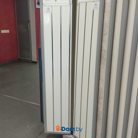 панель пвх 3-х секц. потолочная люкс декоруст серебро 3м