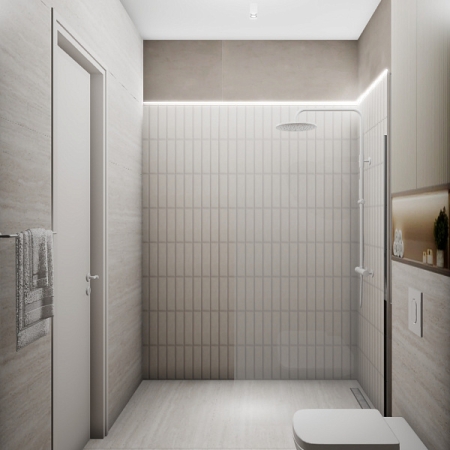 керамогранит ennface mira beige matt 7,5х30 см