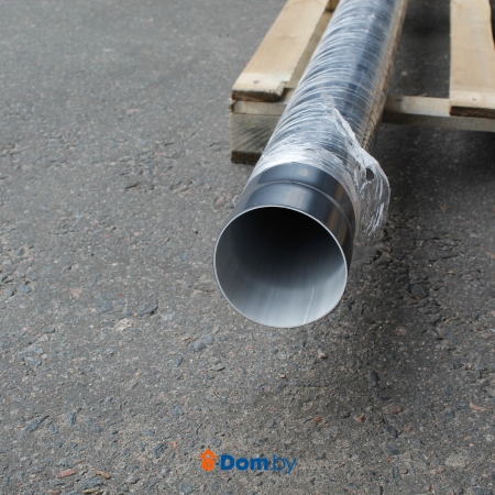 труба водосточная графит с муфтой 3м элит
